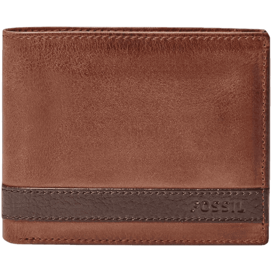 Fossil Men's Quinn Flip ID Bifold Leather Wallet for $25