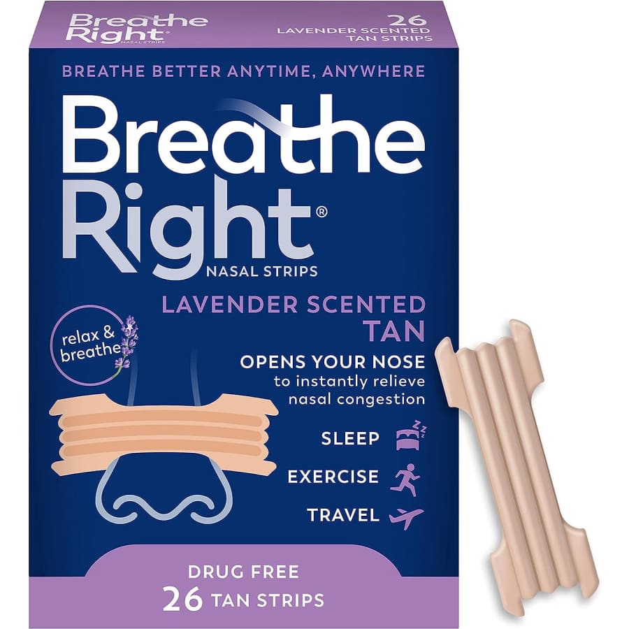Breathe Right Nasal Strip 26-Pack for $7