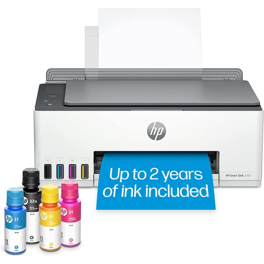 HP Smart-Tank 5101 Wireless All-in-One Ink-Tank Printer for $250