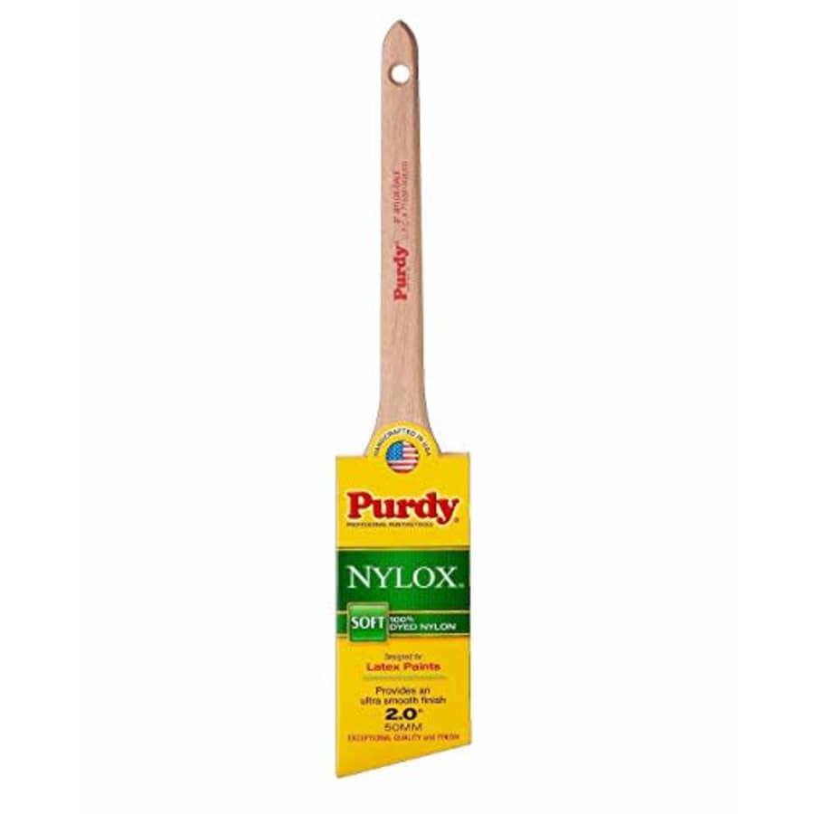 Purdy 144080220 Nylox Series Dale Angular Trim Paint Brush, 2 inch New for $14 Purdy 144080220 Nylox Series Dale Angular Trim Paint Brush, 2 inch New for $14