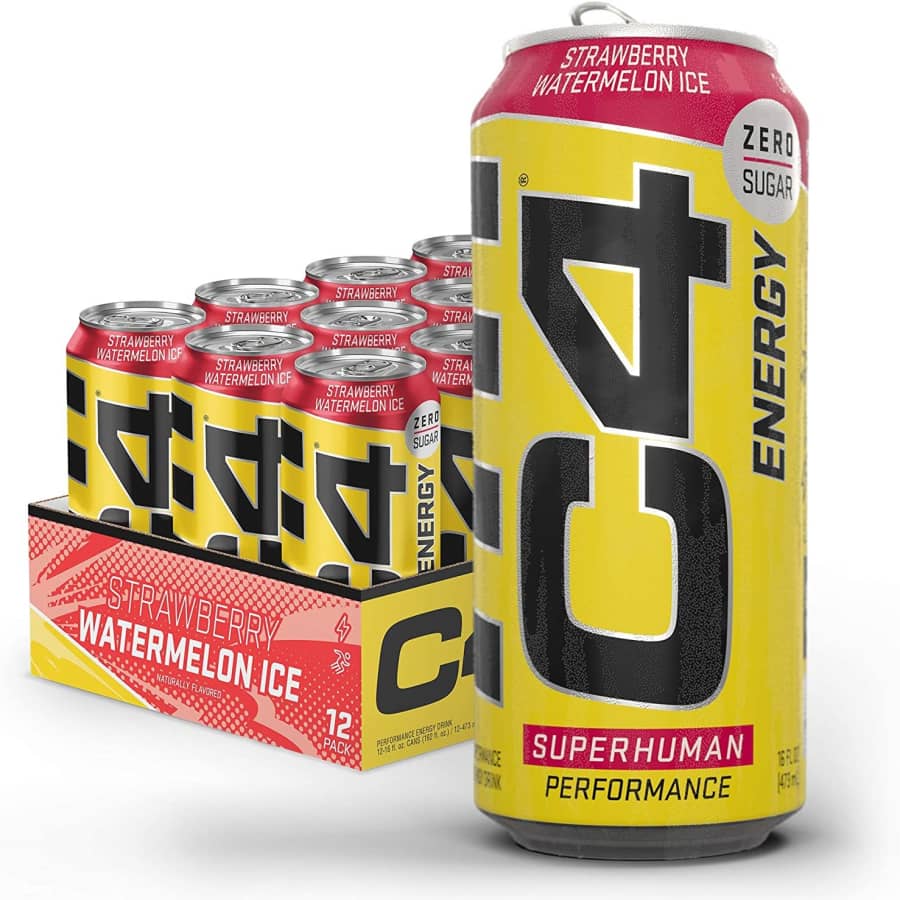 C4 Energy Drink 16-oz. 12-Pack for $28