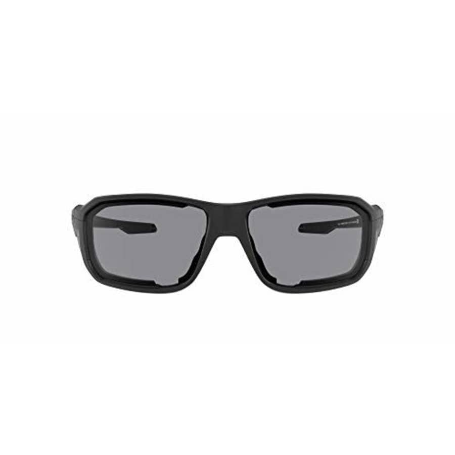 Oakley Men's OO9452 Rectangular Sunglasses, Matte Black/Grey, 65mm for $211 Oakley Men's OO9452 Rectangular Sunglasses, Matte Black/Grey, 65mm for $211