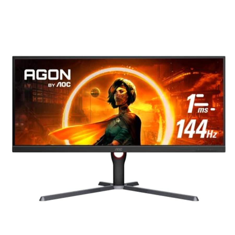 AOC U34G3X 34" Frameless UltraWide Gaming Monitor, WQHD 3440 x1440, 144Hz 1ms, FreeSync Premium, for $330 AOC U34G3X 34" Frameless UltraWide Gaming Monitor, WQHD 3440 x1440, 144Hz 1ms, FreeSync Premium, for $330