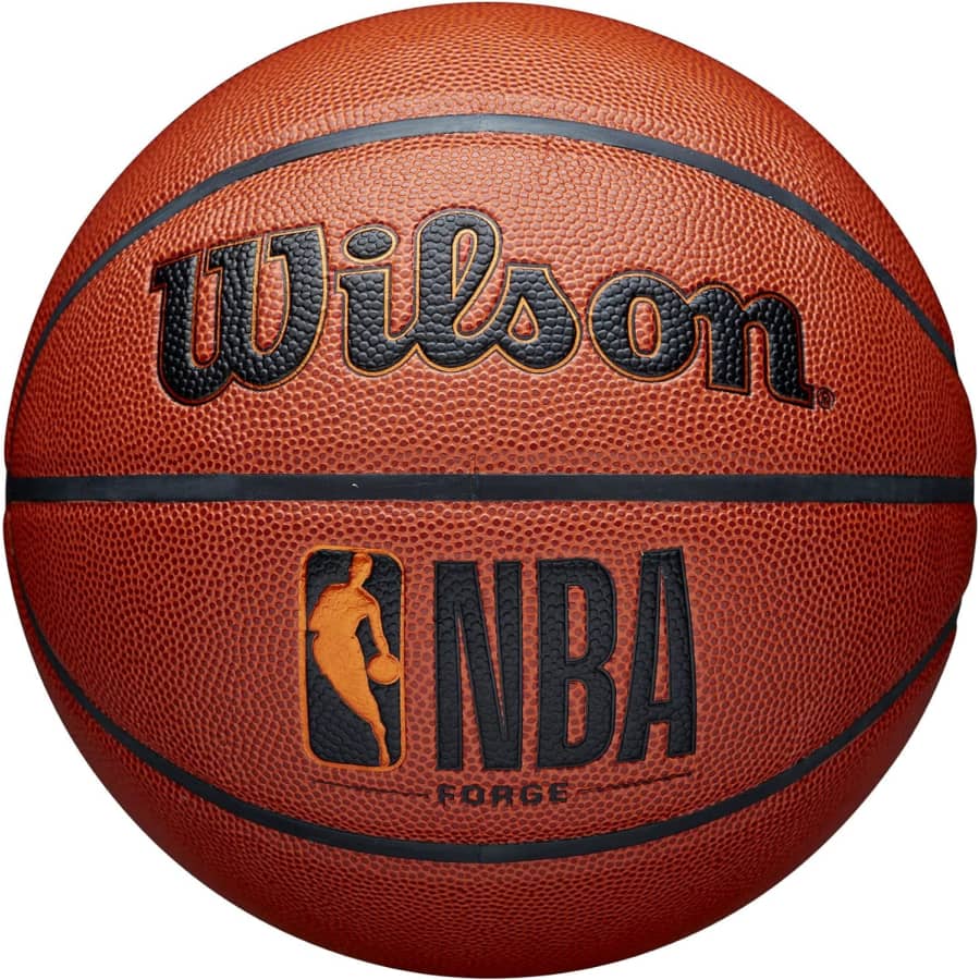 Wilson NBA Forge Series Indoor/Outdoor Basketball for $26 Wilson NBA Forge Series Indoor/Outdoor Basketball for $26