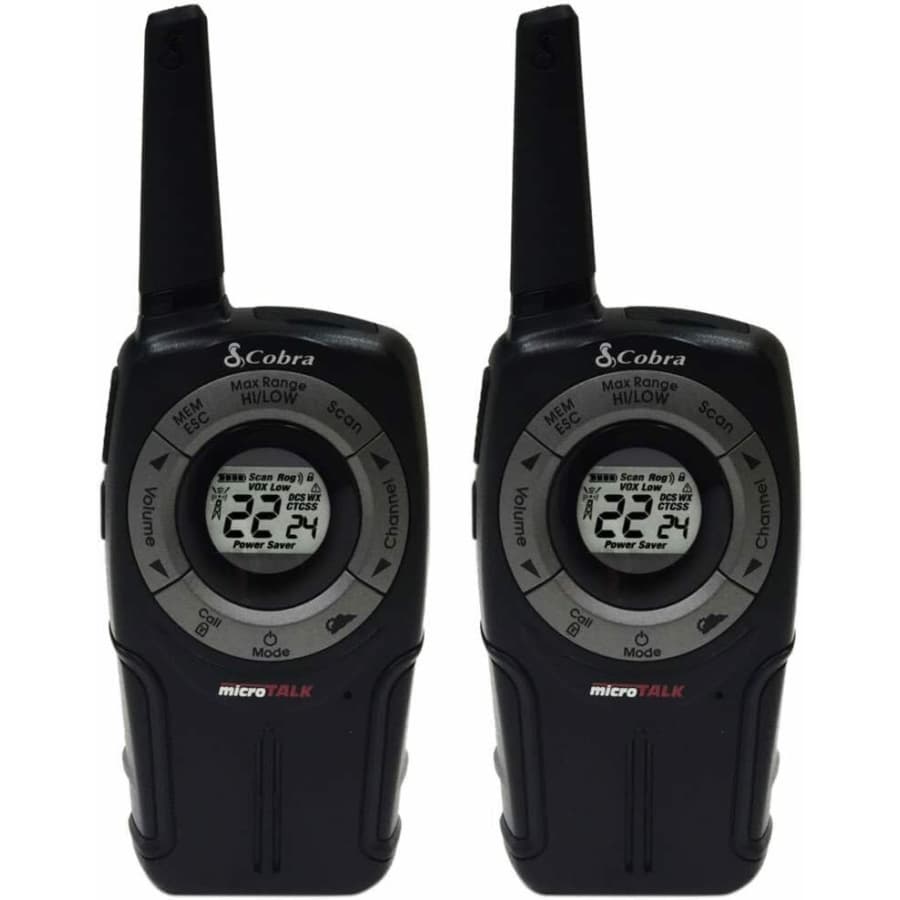 Cobra Pro Series 32-Mile Bluetooth Two-Way Walkie Talkies for $20 Cobra Pro Series 32-Mile Bluetooth Two-Way Walkie Talkies for $20