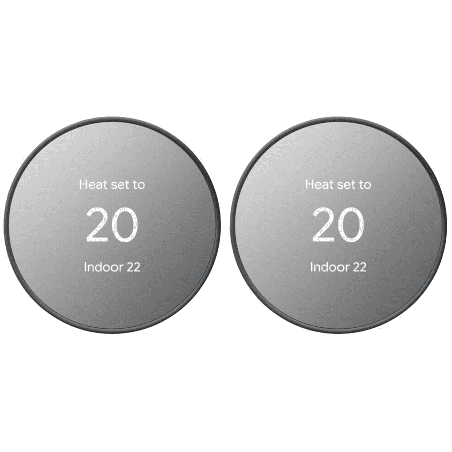 Google Nest Thermostat (2020) 2-Pack for $169