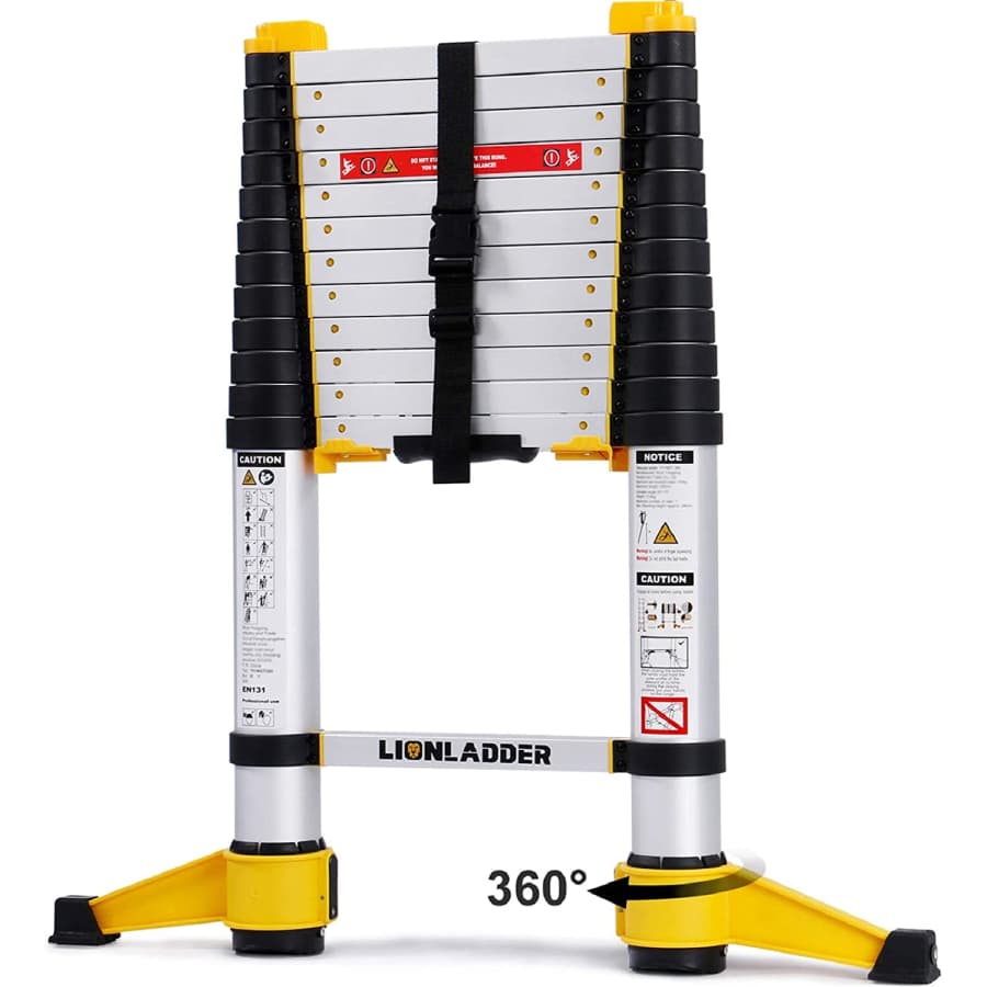 Lionladder 12.5-Foot Telescoping Ladder for $160