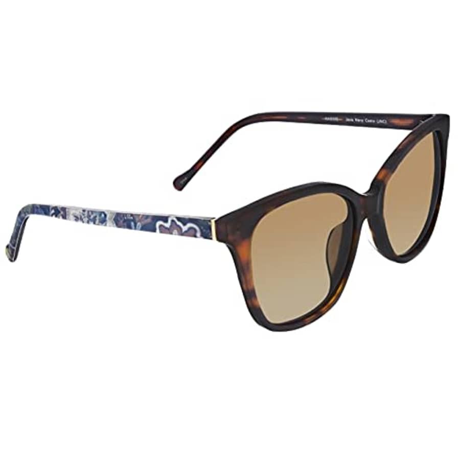 Vera Bradley Women's Kassie Polarized Square Sunglasses, Java Navy Camo, 55 for $42 Vera Bradley Women's Kassie Polarized Square Sunglasses, Java Navy Camo, 55 for $42