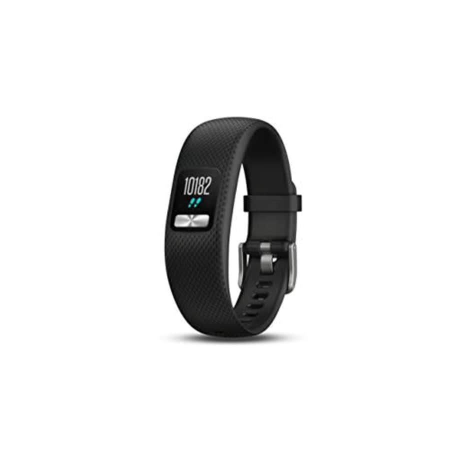 Garmin vvofit 4 activity tracker with 1+ year battery life and color display. Large, Black. for $80