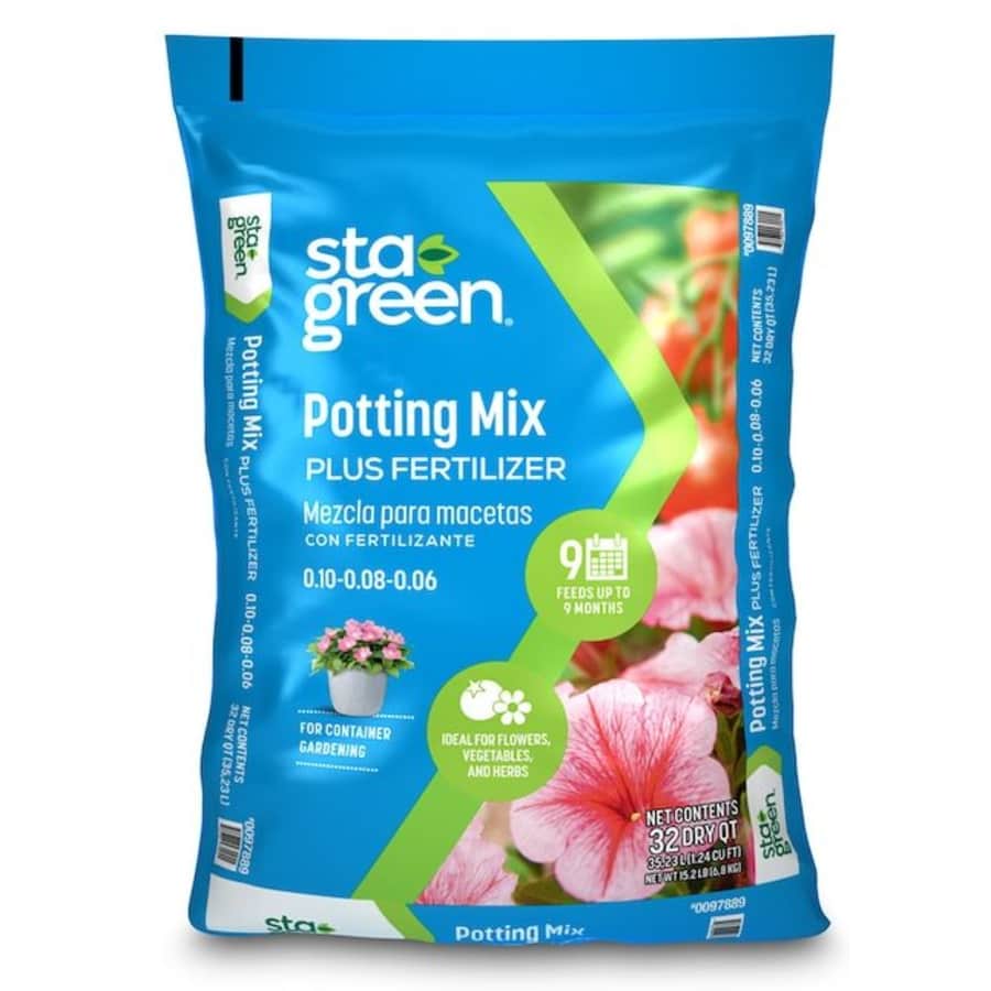Sta-Green Vegetable and Flower Potting Soil Mix for $7 Sta-Green Vegetable and Flower Potting Soil Mix for $7
