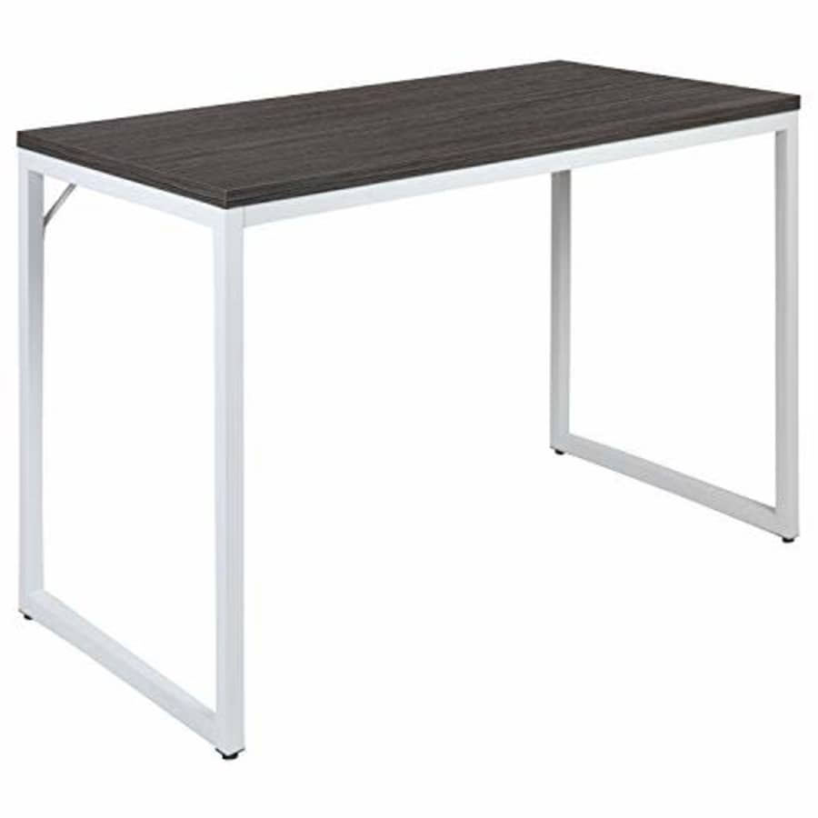 Flash Furniture Commercial Grade Industrial Style Office Desk - 47" Length (Rustic Gray) for $140