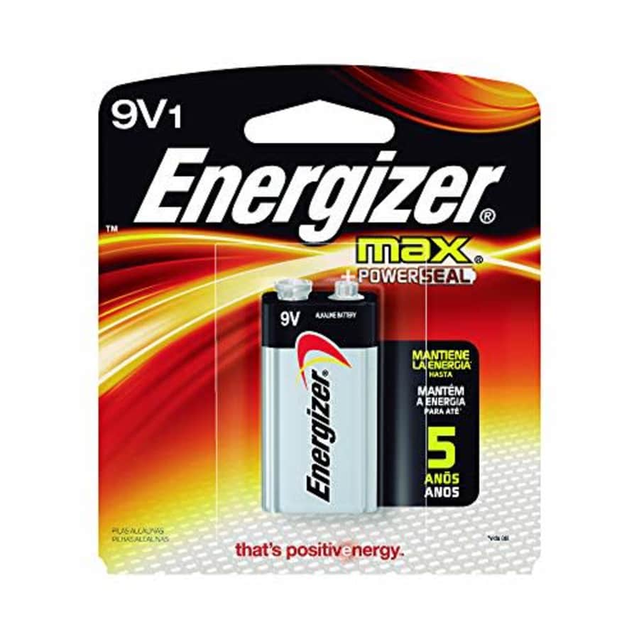 Energizer MAX 9V Alkaline Batteries for $8 Energizer MAX 9V Alkaline Batteries for $8