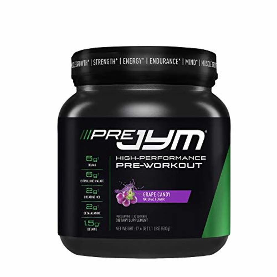 JYM Supplement Science Pre Jym Grape Candy, Black, 20 Count for $55