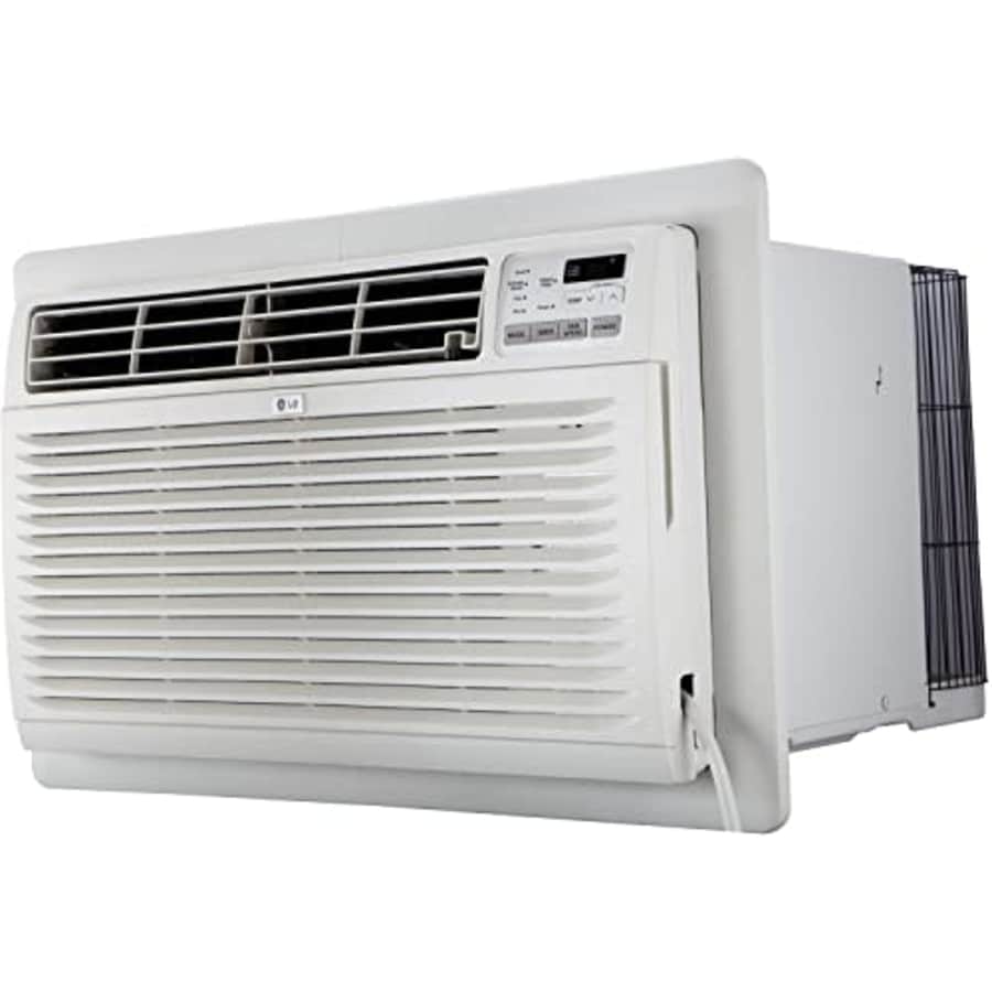 LG 9,800 BTU Through-the-Wall Air Conditioner with Remote, Cools up to 440 Sq. Ft., 3 Cool & Fan for $459
