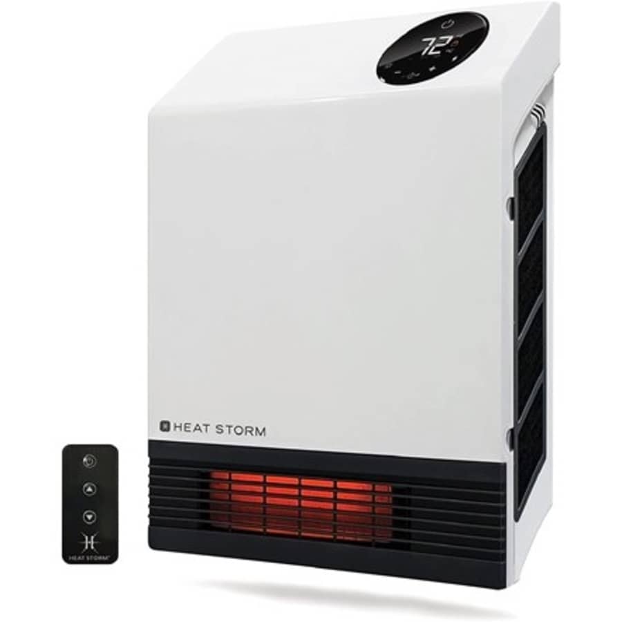 Heat Storm 1,000W WiFi Infrared Wall Heater: $66