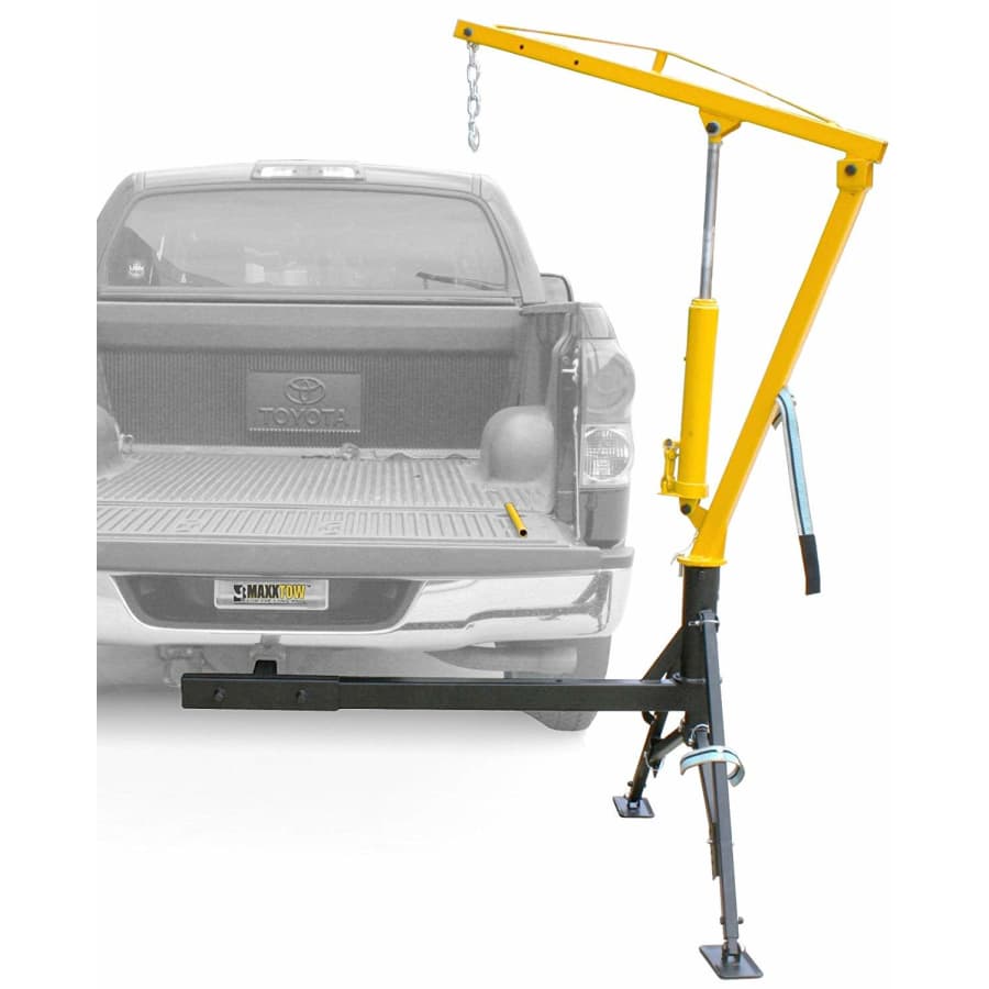 MaxxHaul 1,000-lb. Capacity Receiver Hitch Mounted Crane for $170 MaxxHaul 1,000-lb. Capacity Receiver Hitch Mounted Crane for $170