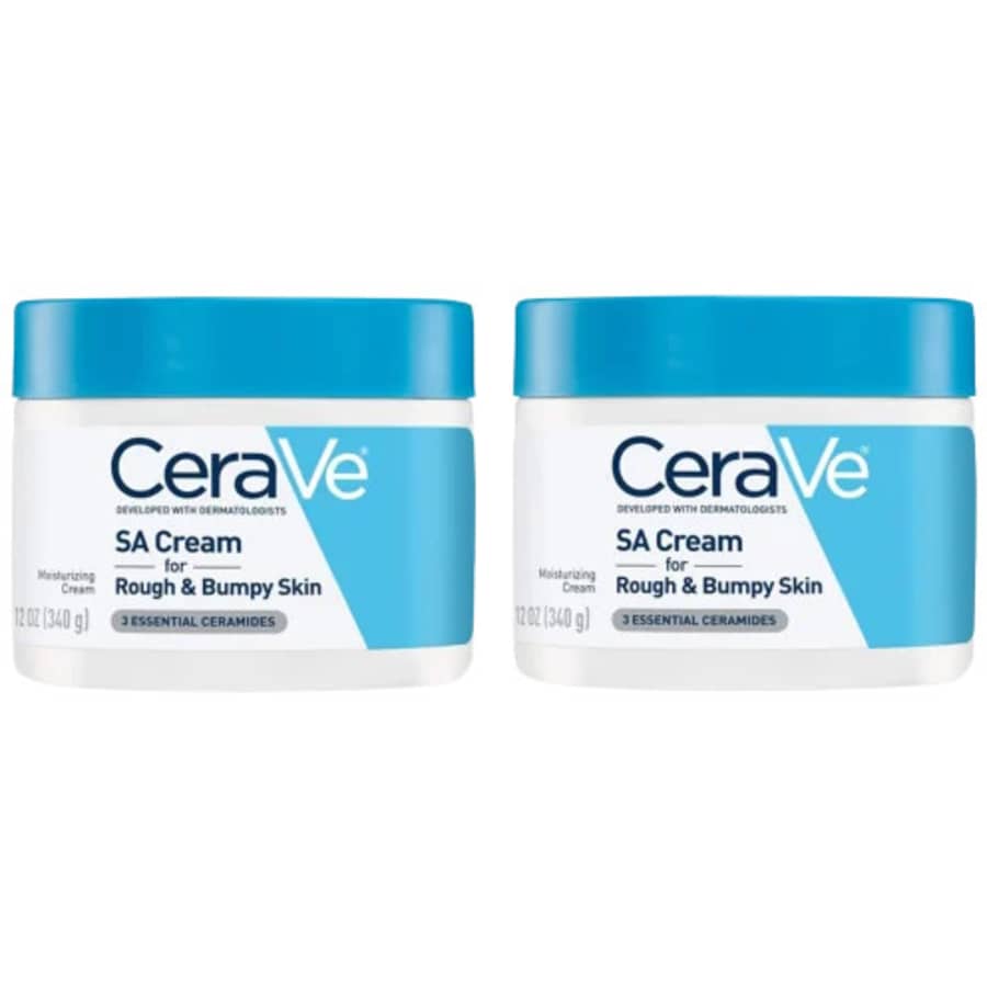 CeraVe Salicylic Acid Moisturizing Cream 2-Pack for $25