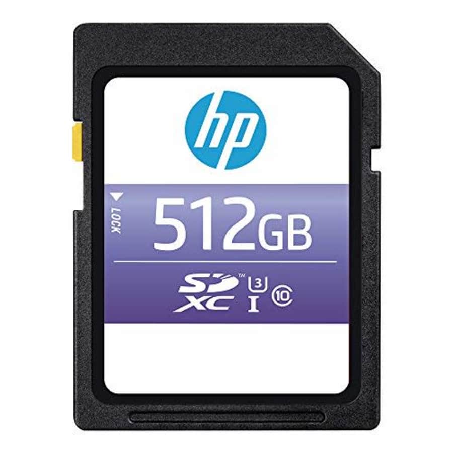 HP 512GB sx330 Class 10 U3 SDXC Flash Memory Card for $17 HP 512GB sx330 Class 10 U3 SDXC Flash Memory Card for $17