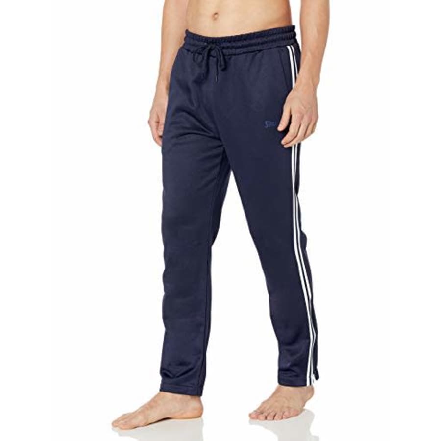 Spalding Men's Activewear Jogger Sweatpant, Peacoat-Side Zip, S for $22 Spalding Men's Activewear Jogger Sweatpant, Peacoat-Side Zip, S for $22