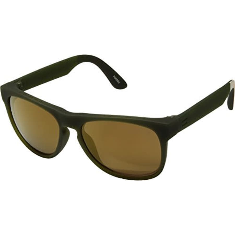 TOMS Manu Aviator Sunglasses, Matte Rifle Green/Gold Mirror, 57-16-142 for $84