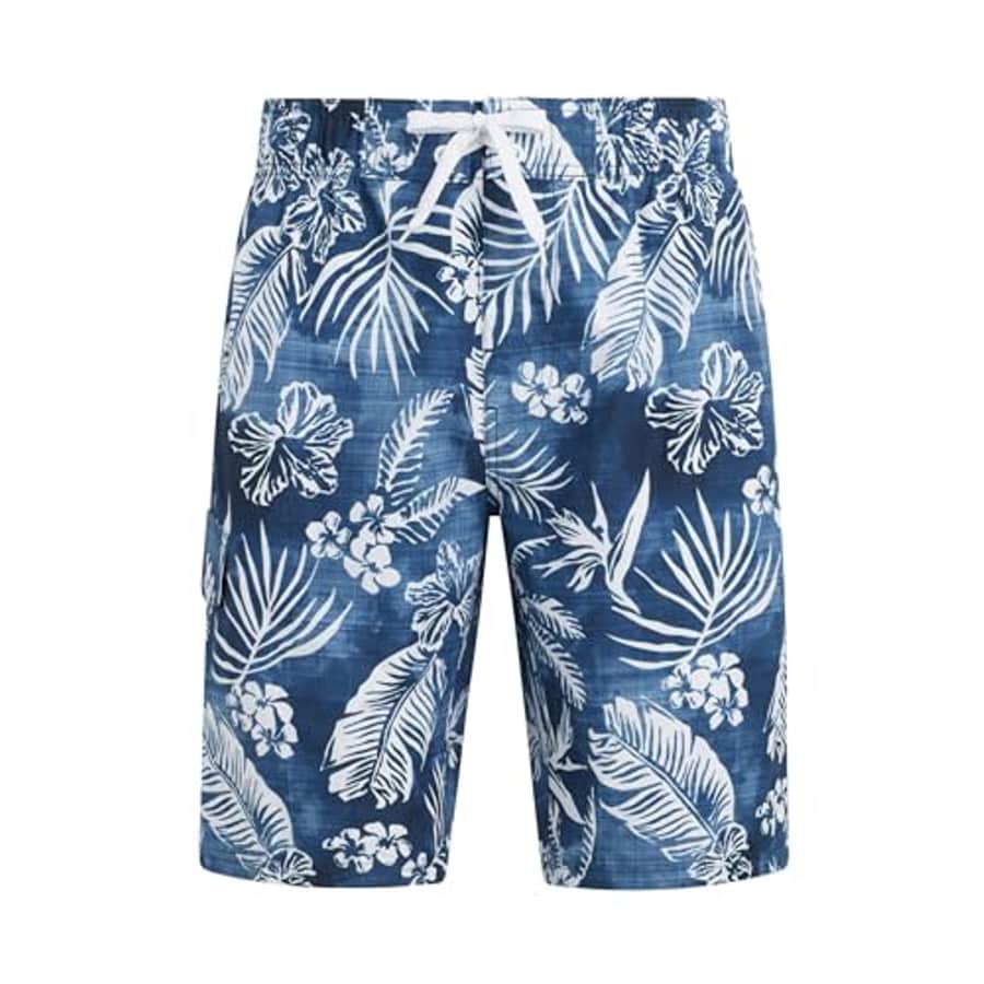 Kanu Surf Men's Standard Swim Trunks (Regular & Extended Sizes), Wade Navy for $21