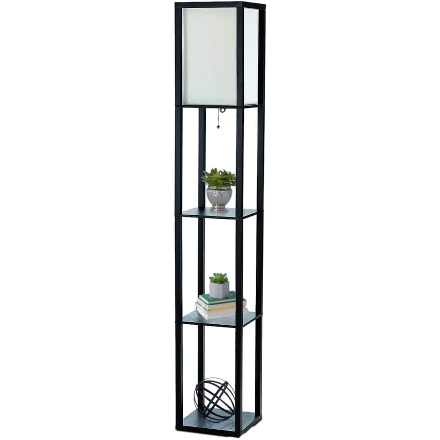 Simple Designs Floor Lamp Etagere Organizer for $50 Simple Designs Floor Lamp Etagere Organizer for $50