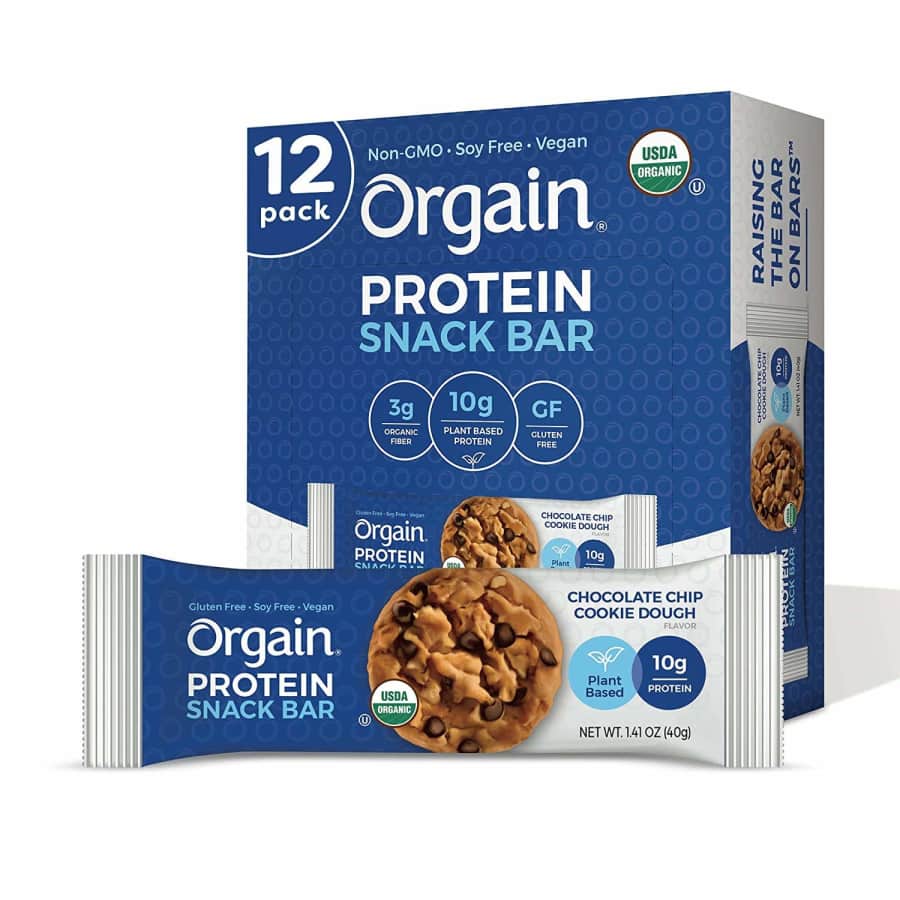 Orgain Organic Plant Based Protein Bar 12-Pack for $18 Orgain Organic Plant Based Protein Bar 12-Pack for $18