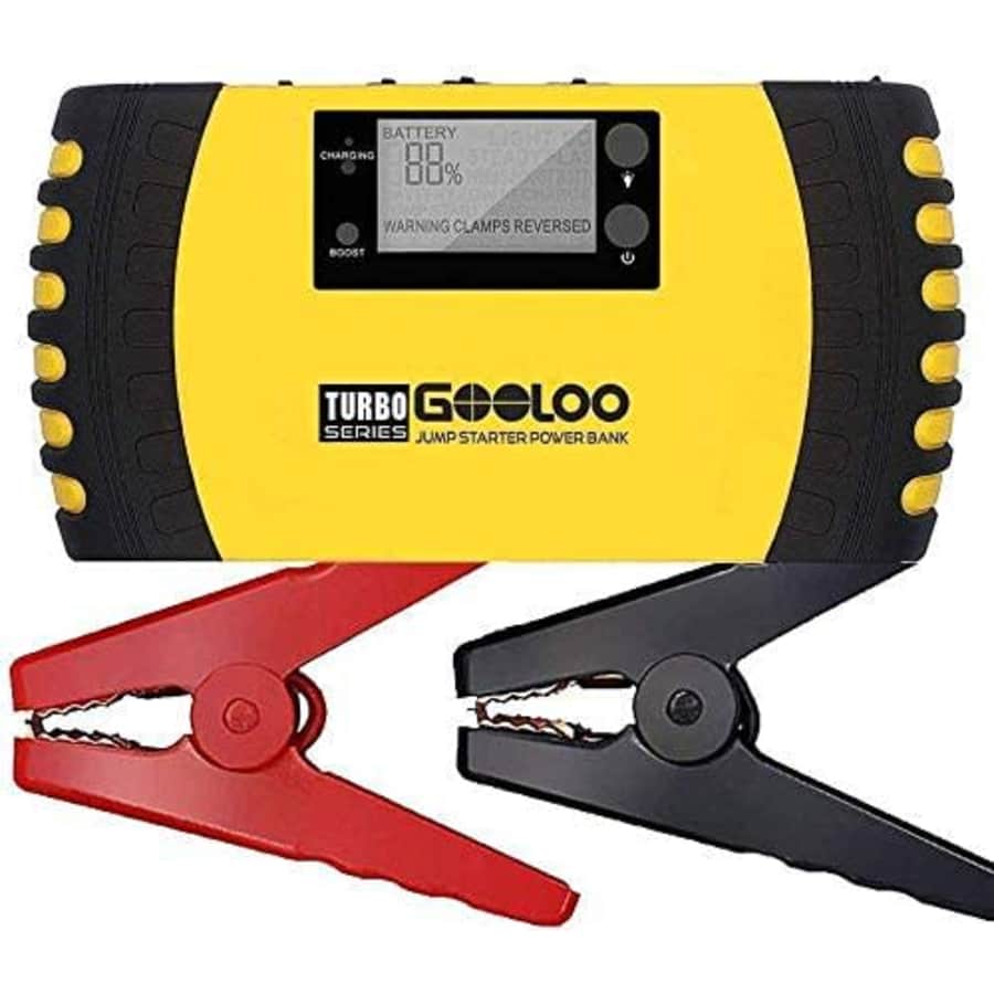 Gooloo 20,800mAh Power Bank and Jump Starter for $52