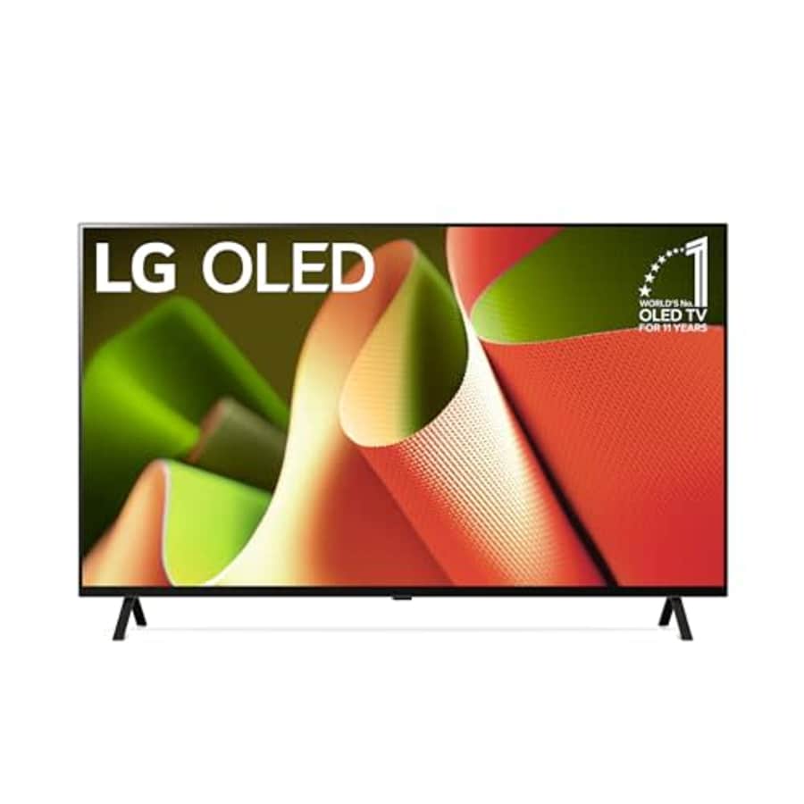 LG 55-Inch Class OLED B4 Series Smart TV 4K Processor Flat Screen with Magic Remote AI-Powered with for $1,297 LG 55-Inch Class OLED B4 Series Smart TV 4K Processor Flat Screen with Magic Remote AI-Powered with for $1,297