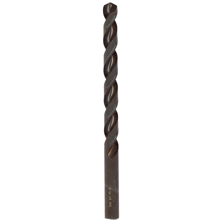 Bosch 1-Piece 5/16" x 4-1/2" Fractional Jobber Black Oxide Drill Bit for 67 cents