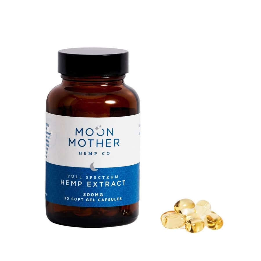 Moon Mother 300mg CBD Hemp Extract Softgels for $15 Moon Mother 300mg CBD Hemp Extract Softgels for $15