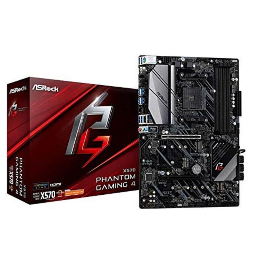 ASRock X570 Phantom Gaming 4AM4/USB3.2/HDMI/RJ45 Motherboard for $165