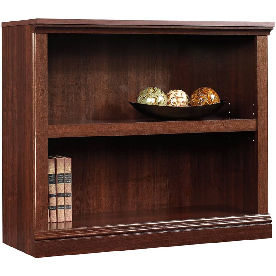 Sauder 2-Shelf Bookcase for $80