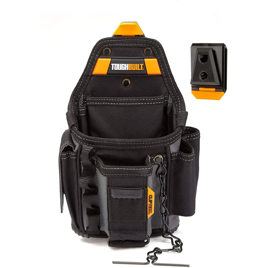 Toughbuilt 13-Compartment Small Electrician Pouch for $21