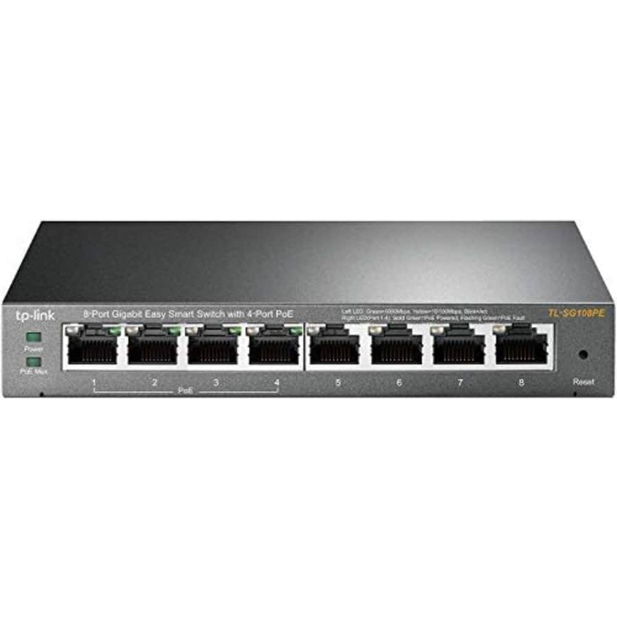 Tp-link 8-port-gigabit Easysmart Switch 8 rj45 4 poe port for $52 Tp-link 8-port-gigabit Easysmart Switch 8 rj45 4 poe port for $52