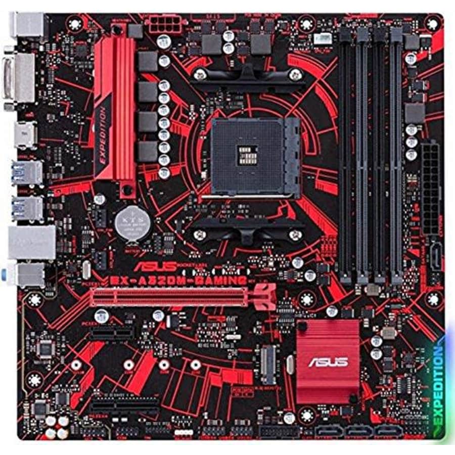 Asus Expedition Gaming AMD A320 Micro ATX DDR4-SDRAM Motherboard for $110 Asus Expedition Gaming AMD A320 Micro ATX DDR4-SDRAM Motherboard for $110