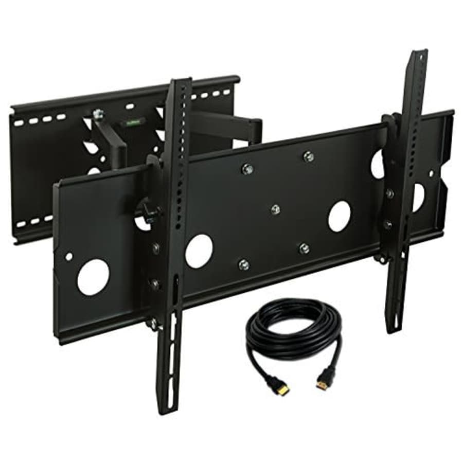 Mount-It! Heavy Duty Full Motion TV Wall Mount, Large Articulating Television Wall Mount, Fits LCD for $74