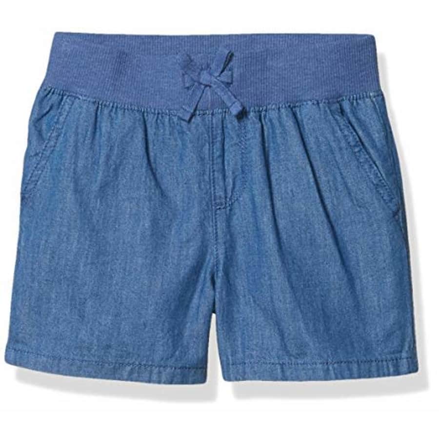 The Children's Place Girls' Denim Pull On Shorts Denim Wash C1 16 slim for $6 The Children's Place Girls' Denim Pull On Shorts Denim Wash C1 16 slim for $6
