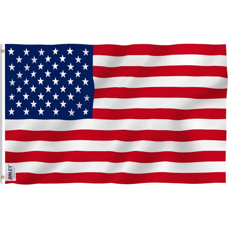 Anley Fly Breeze 3x5-Foot American Flag for $6 Anley Fly Breeze 3x5-Foot American Flag for $6