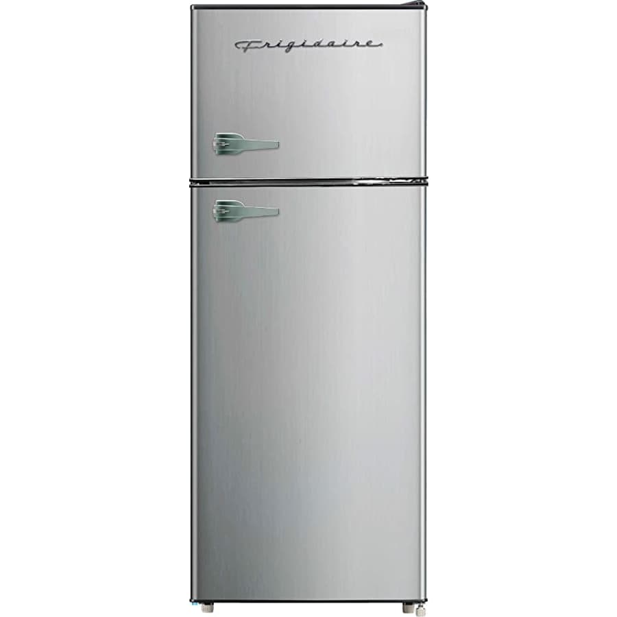 Frigidaire 7.2-Cu. Ft. Stainless Steel Top-Freezer Refrigerator for $349