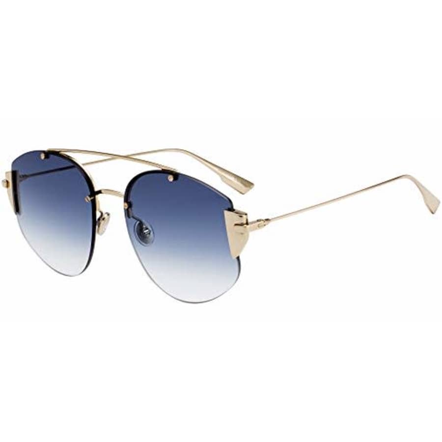 Christian Dior Stronger sunglasses 000NE Gold/Blue gradient lenses new for $132