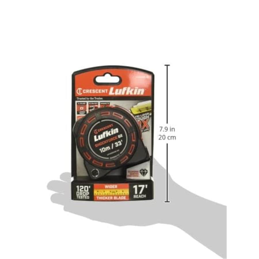 Lufkin Shockforce G2 33-ft Magnetic Tape Measure- LM1235CME-02 for $37 Lufkin Shockforce G2 33-ft Magnetic Tape Measure- LM1235CME-02 for $37