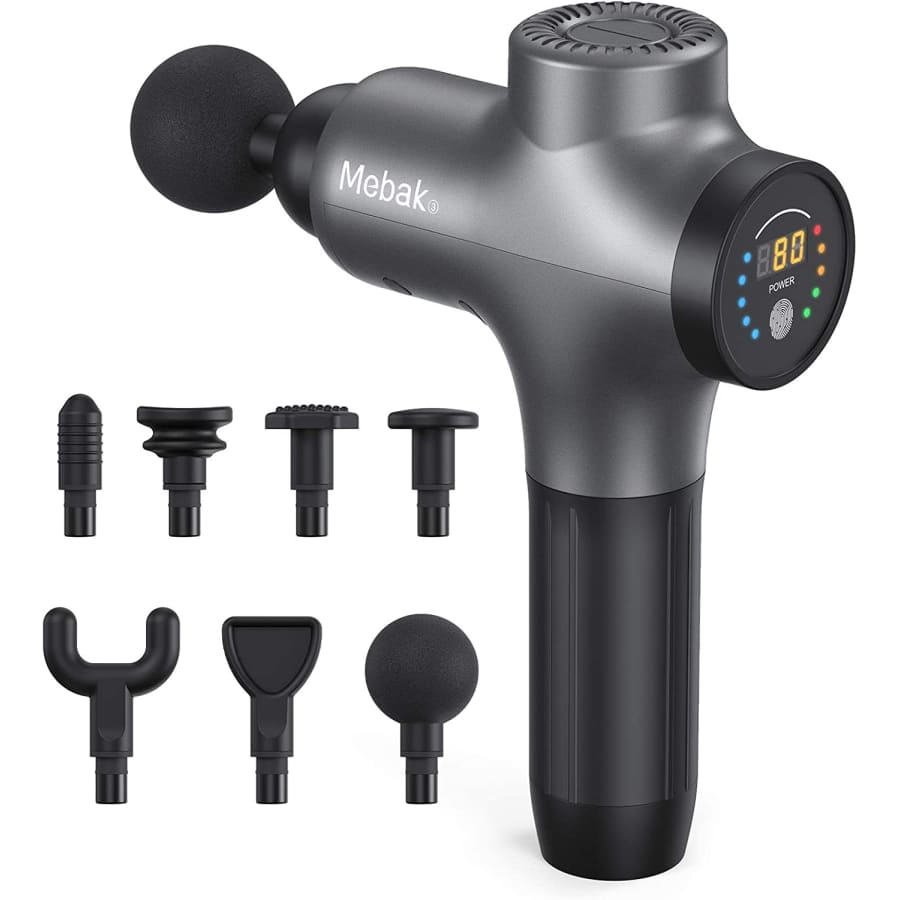 Mebak Percussion Massage Gun for $100 Mebak Percussion Massage Gun for $100