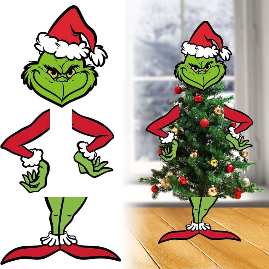 Grinch Tree Topper for $10 Grinch Tree Topper for $10