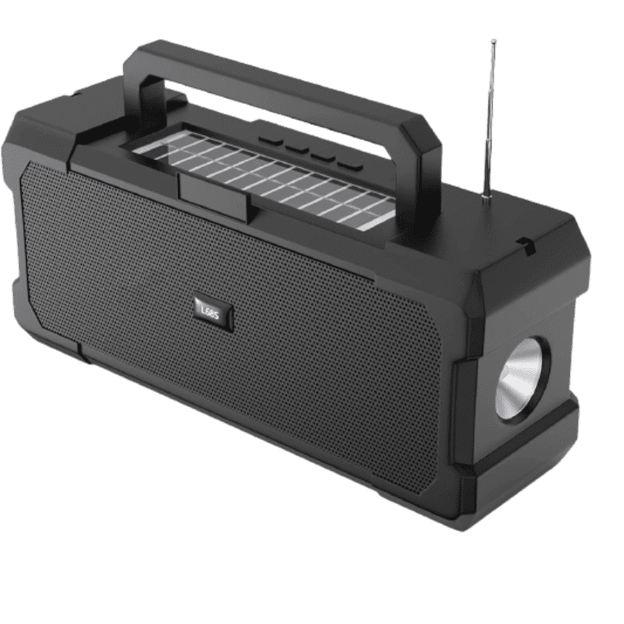 Bluetooth Speaker w/ Solar Charge for $16 Bluetooth Speaker w/ Solar Charge for $16