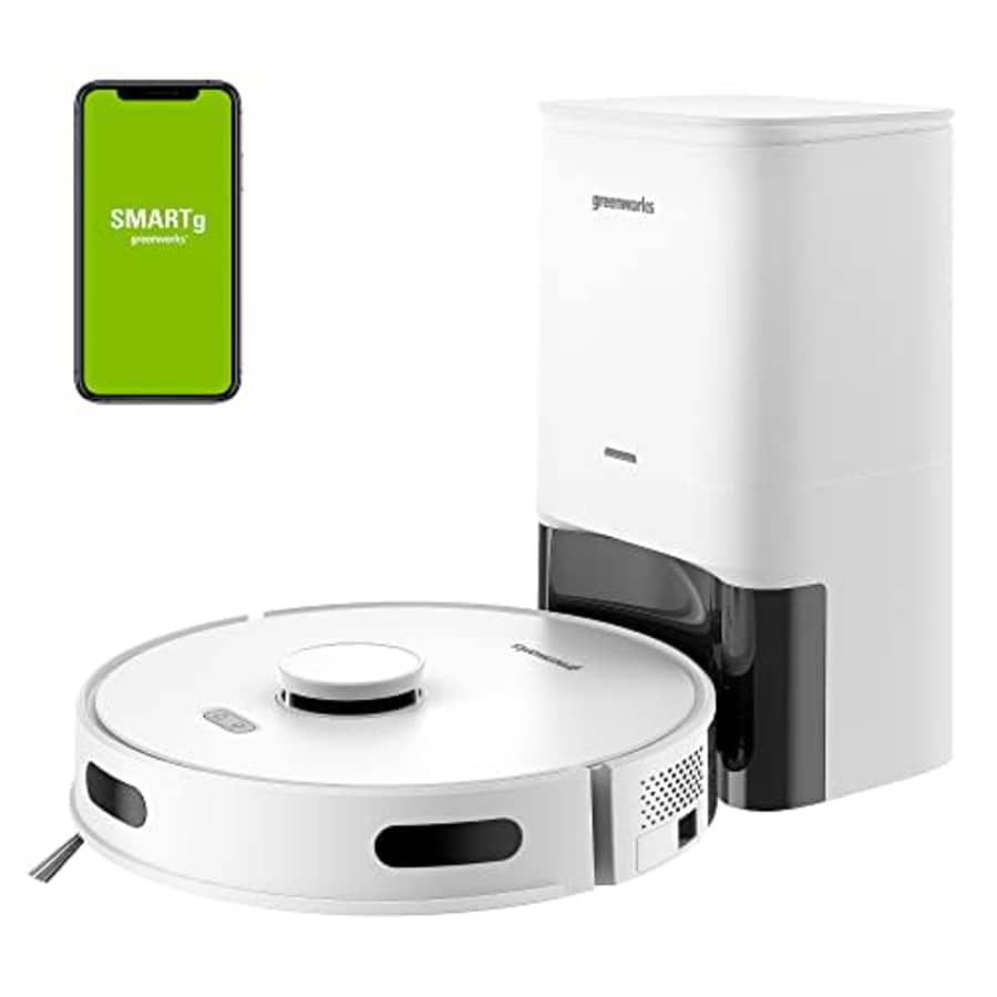 Greenworks Robot Vacuum GRV-3011, Intelligent LDS Laser Navigation, Automatic Path Planning2000Pa for $469 Greenworks Robot Vacuum GRV-3011, Intelligent LDS Laser Navigation, Automatic Path Planning2000Pa for $469