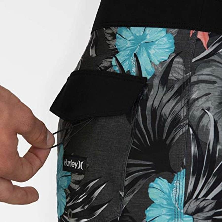 Hurley Men's Phantom Lanai 20" Inch Swim Short Boardshort, Anthracite, 29 for $60