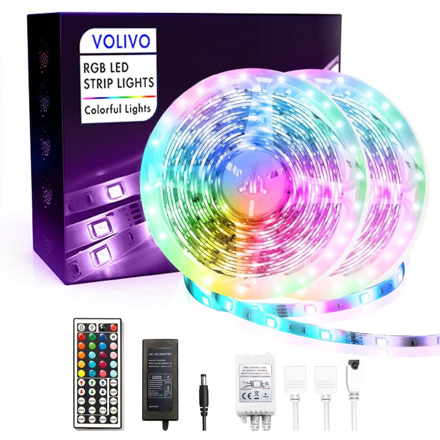 Volivo 32.8-Ft. Waterproof LED Strip Lights for $13