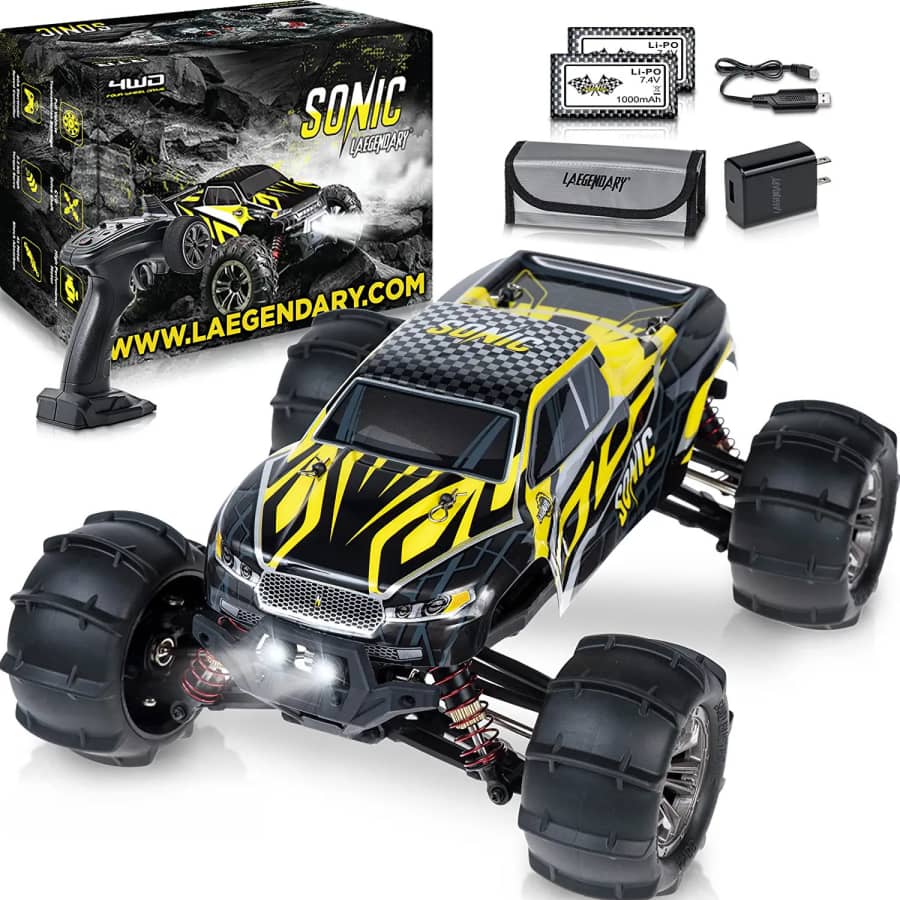 LAEGENDARY 1:16 Off Road RC Car for $77