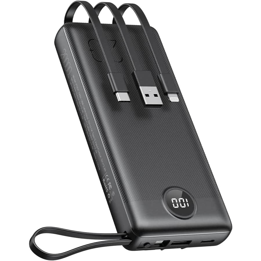 Veektomx 20,000mAh Power Bank for $34 Veektomx 20,000mAh Power Bank for $34